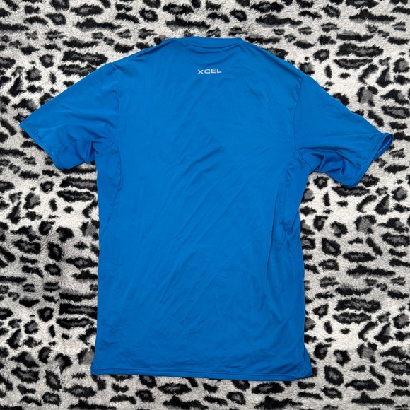 Men's Blue Rash Guard - Picture 5 of 5